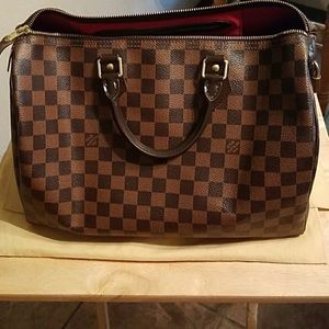 AUTHENTIC Louis Vuitton Damier Speedy 35 🌺